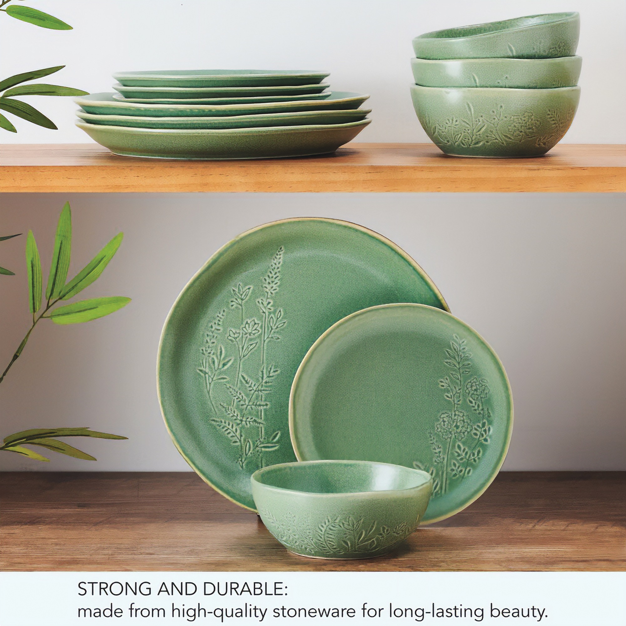 Pfaltzgraff Carrie 12-Piece Dinnerware Set