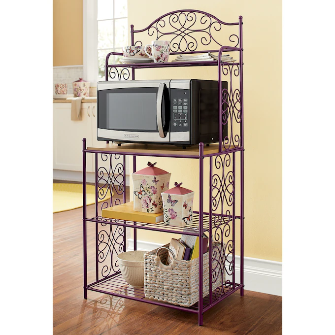 Scroll Microwave Rack