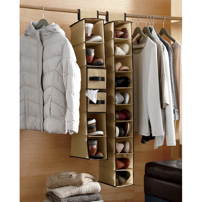 6-Tier Hanging Storage with 2 Drawers 1 6-Tier Hanging Storage with 2 Drawers