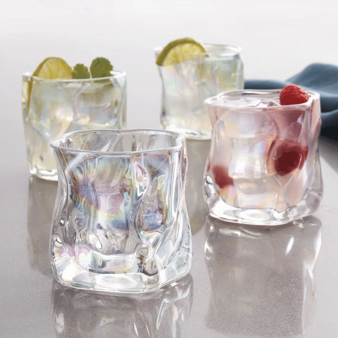 Set of 4 Mystic Tumbler Glasses 1 Set of 4 Mystic Tumbler Glasses