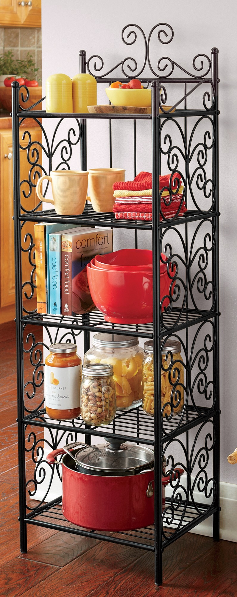 5-Tier Scroll Rack