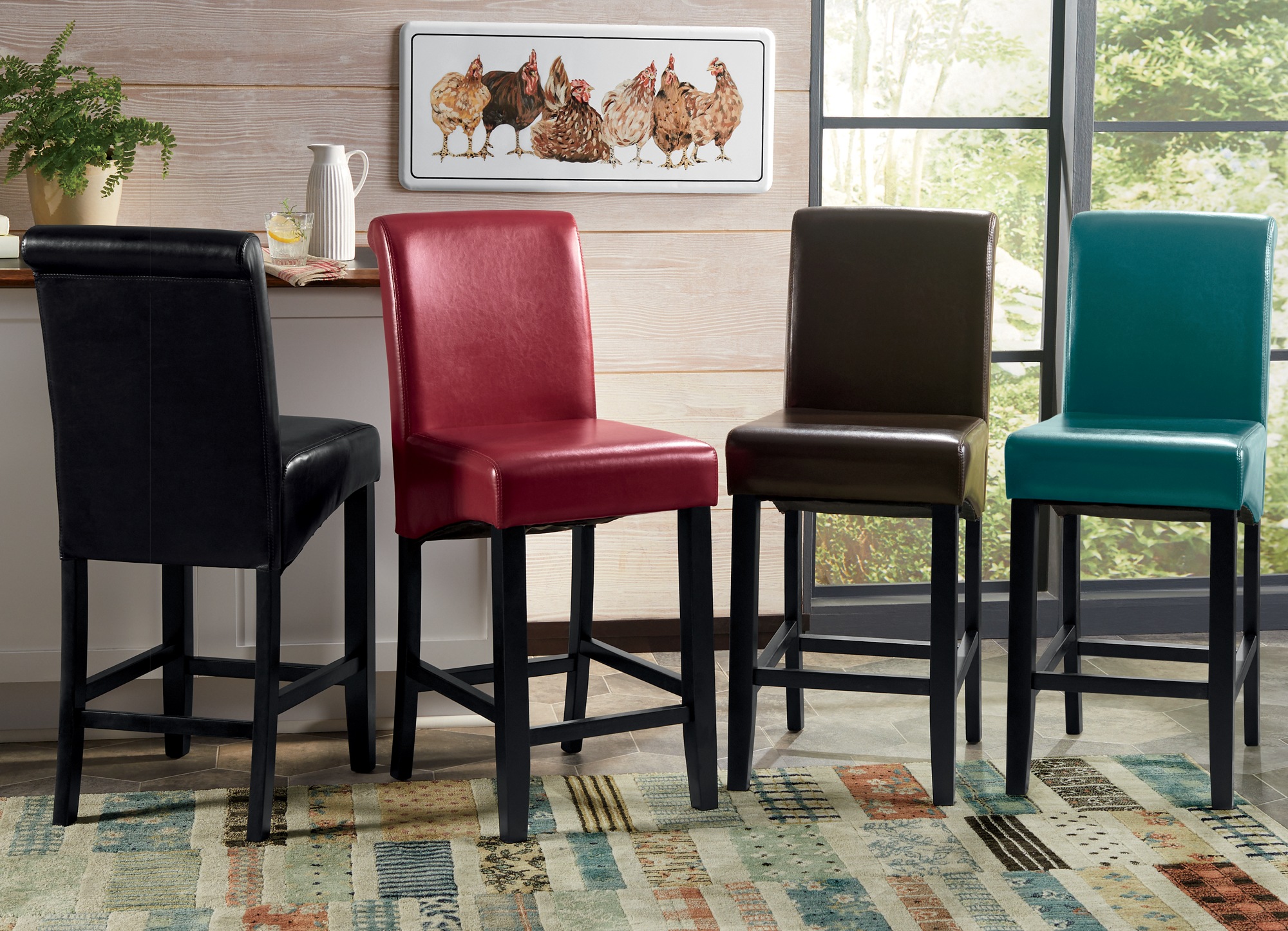 Set of 2 Hudson Bar Stools