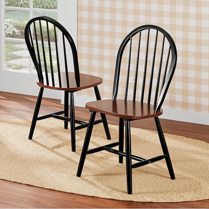 Set of 2 Spindle Chairs