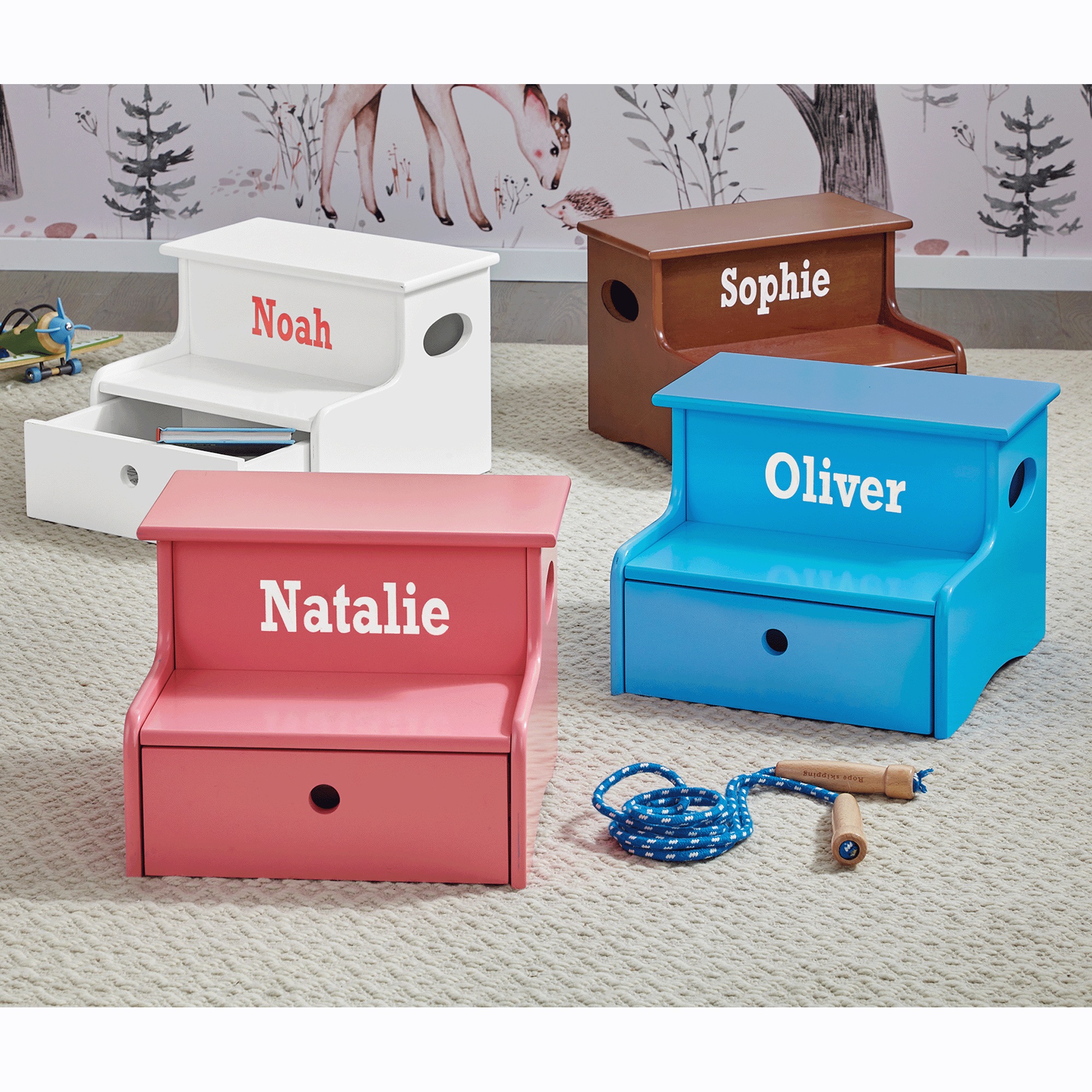 Kids’ Storage Step Stool 1 Kids’ Storage Step Stool