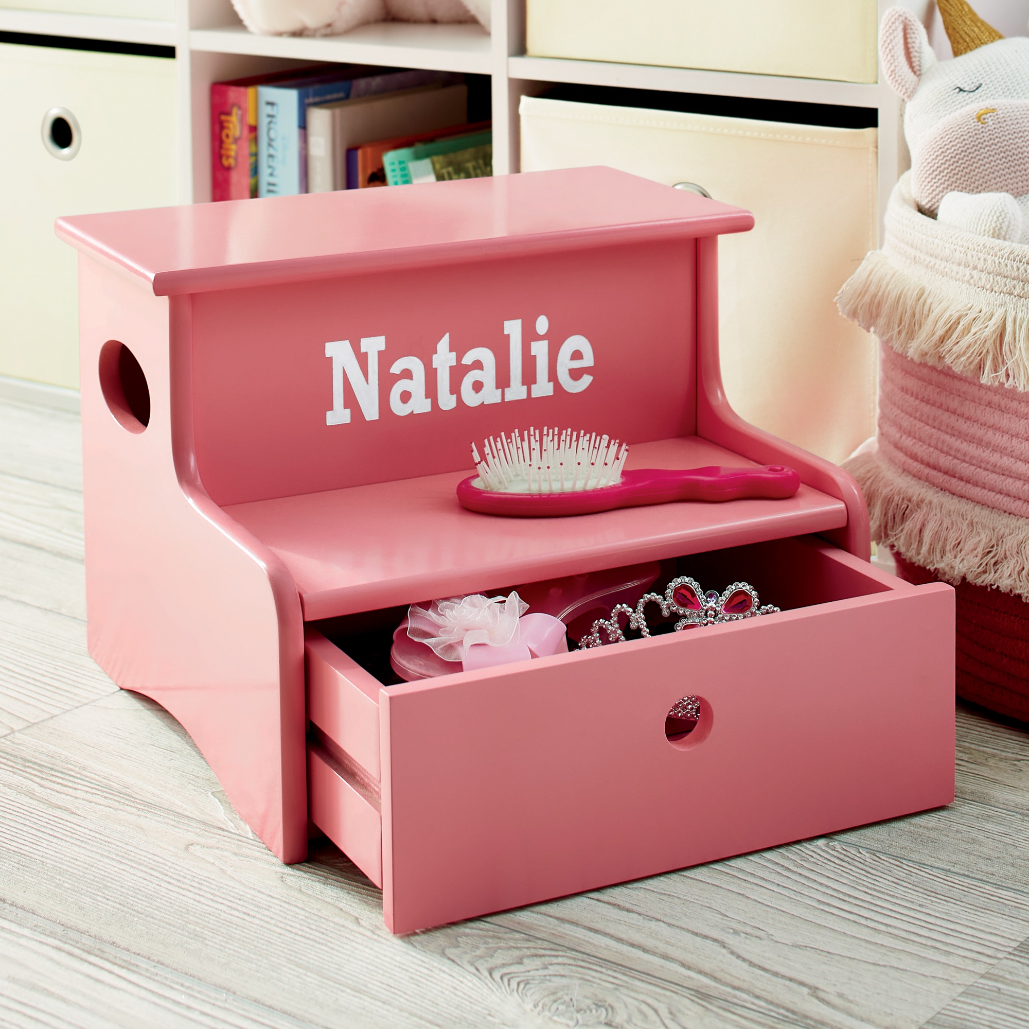 Kids’ Storage Step Stool 4 Kids’ Storage Step Stool