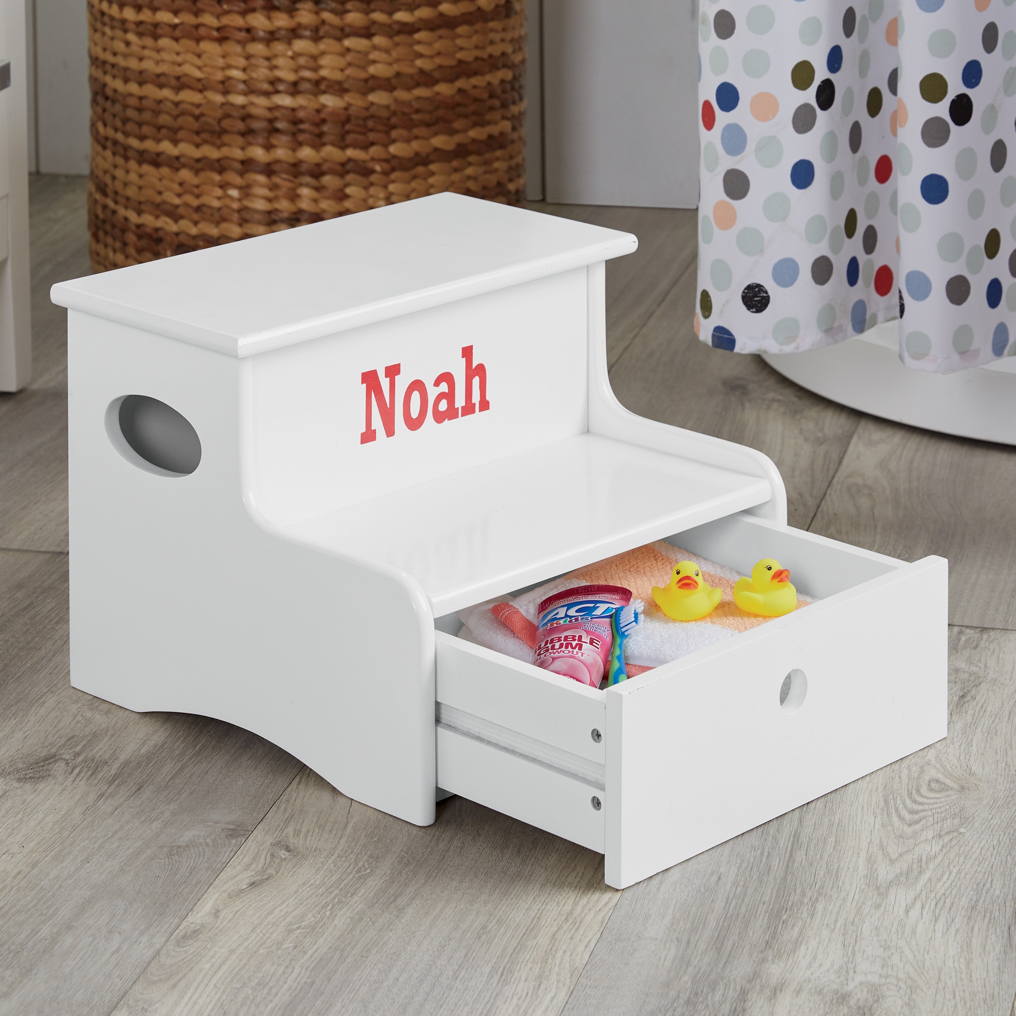 Kids’ Storage Step Stool 5 Kids’ Storage Step Stool