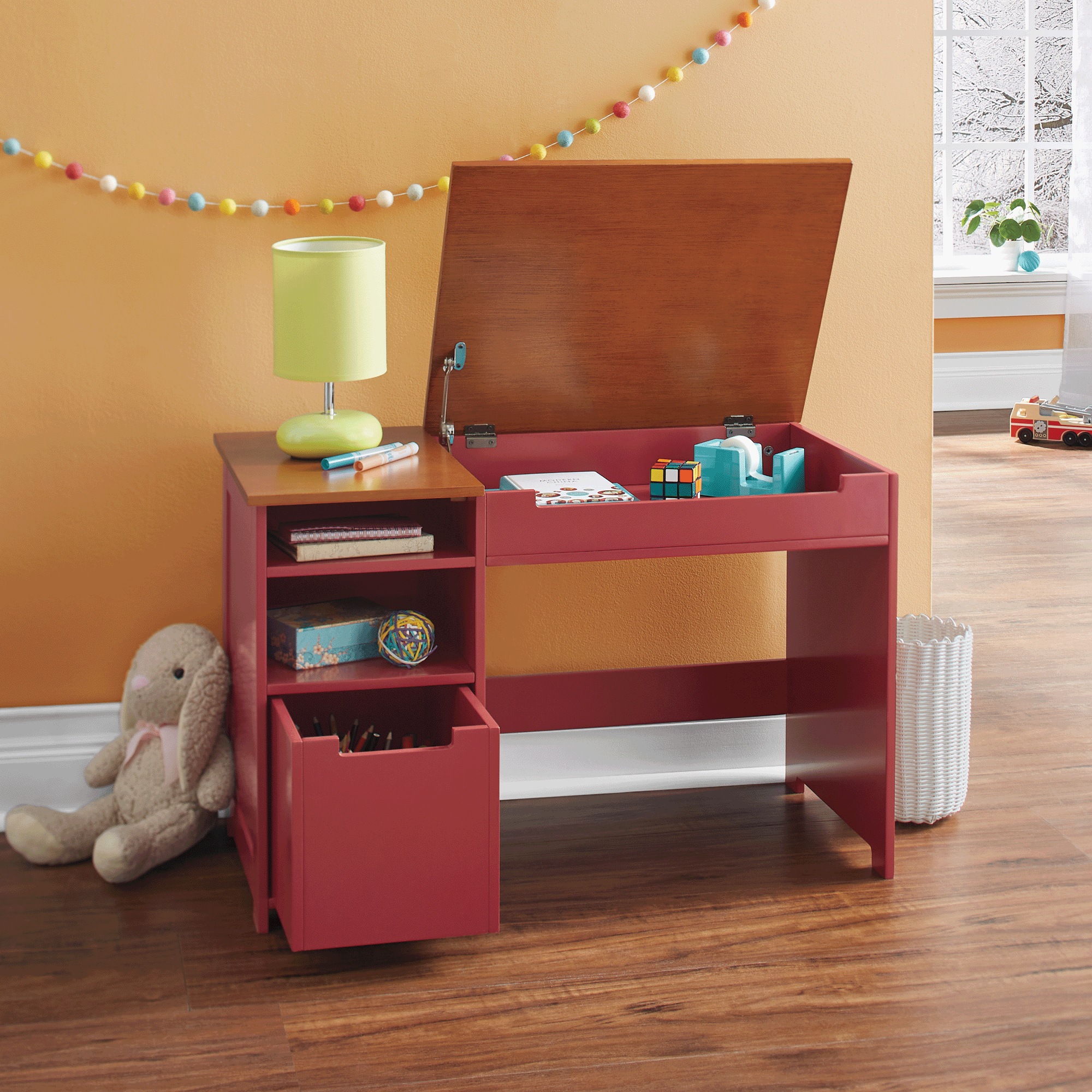 Kids’ Storage Desk