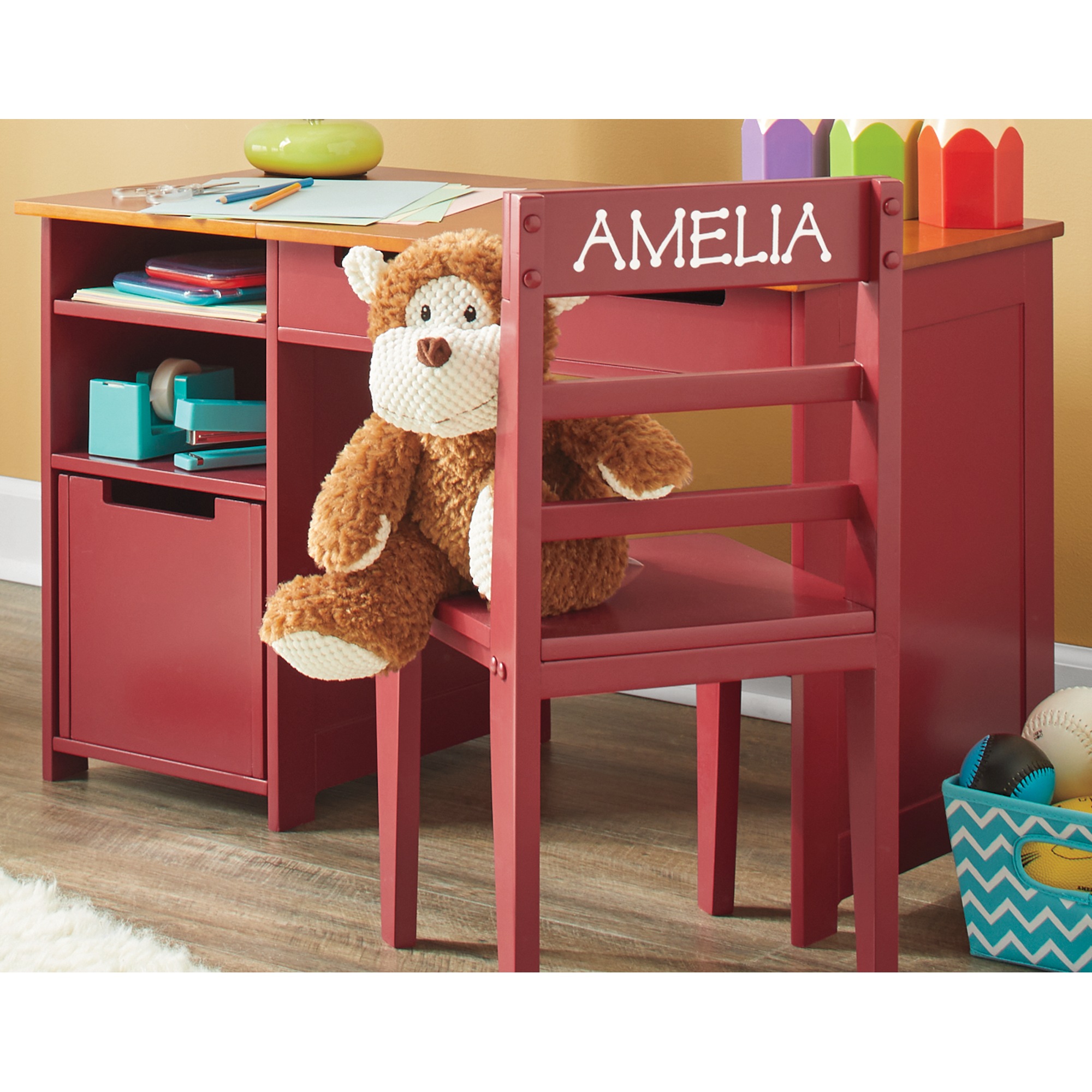 Kids’ Storage Desk