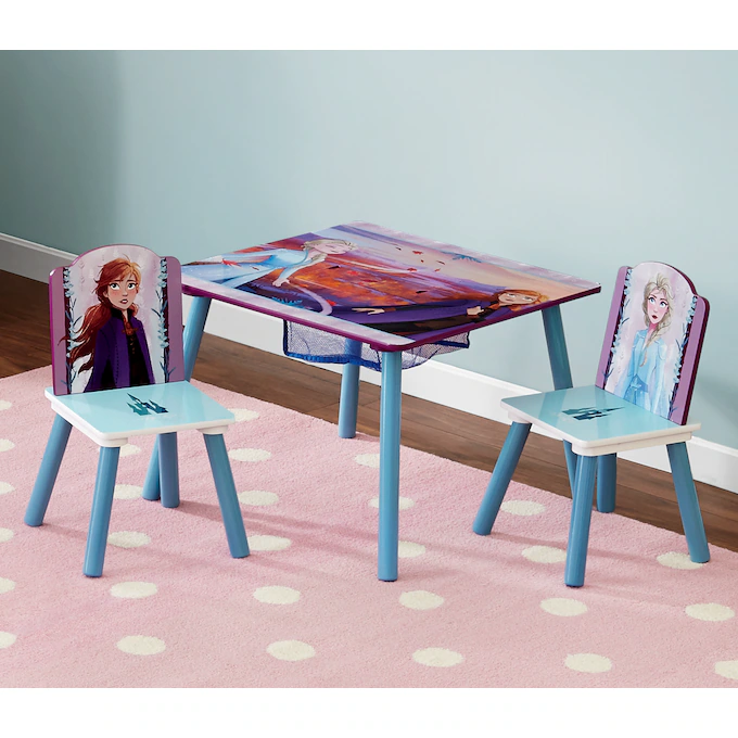 Licensed Children's Table and Chairs Set