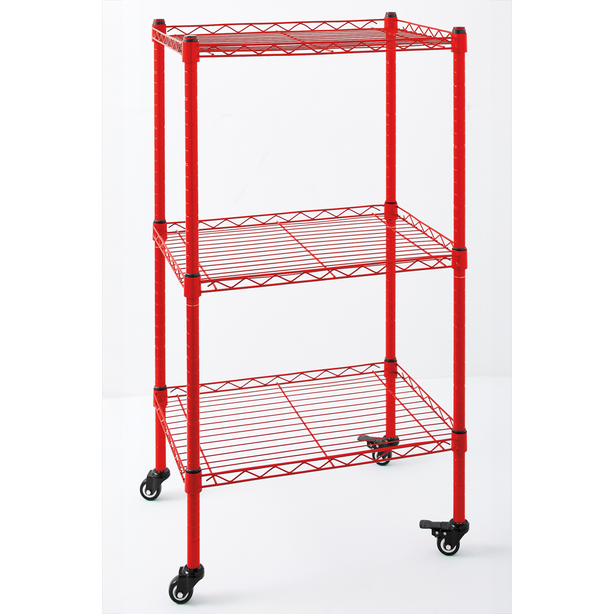 3 Tier Thin Mobile Tower Shelf