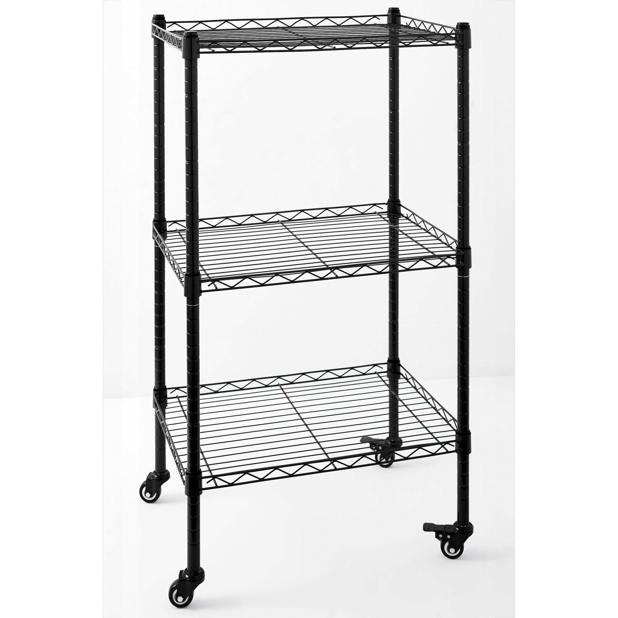 3 Tier Thin Mobile Tower Shelf