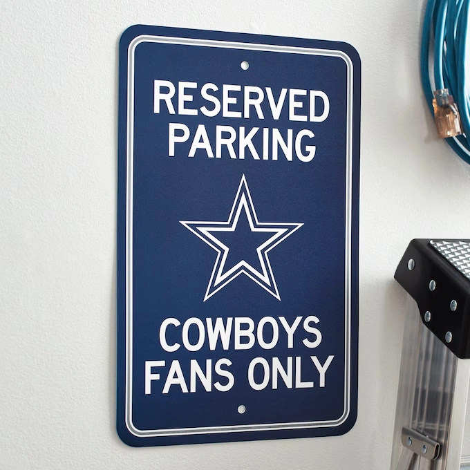 NFL Parking Sign
