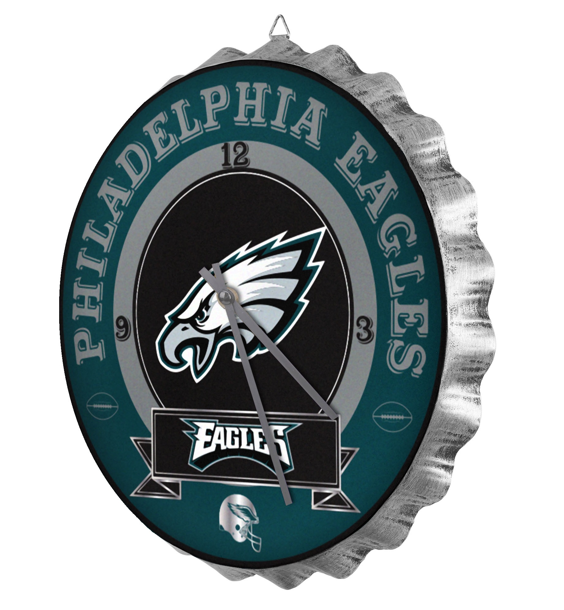 NFL Bottle Cap Wall Clock 3 NFL Bottle Cap Wall Clock