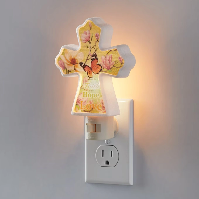 Butterfly Cross Nightlight