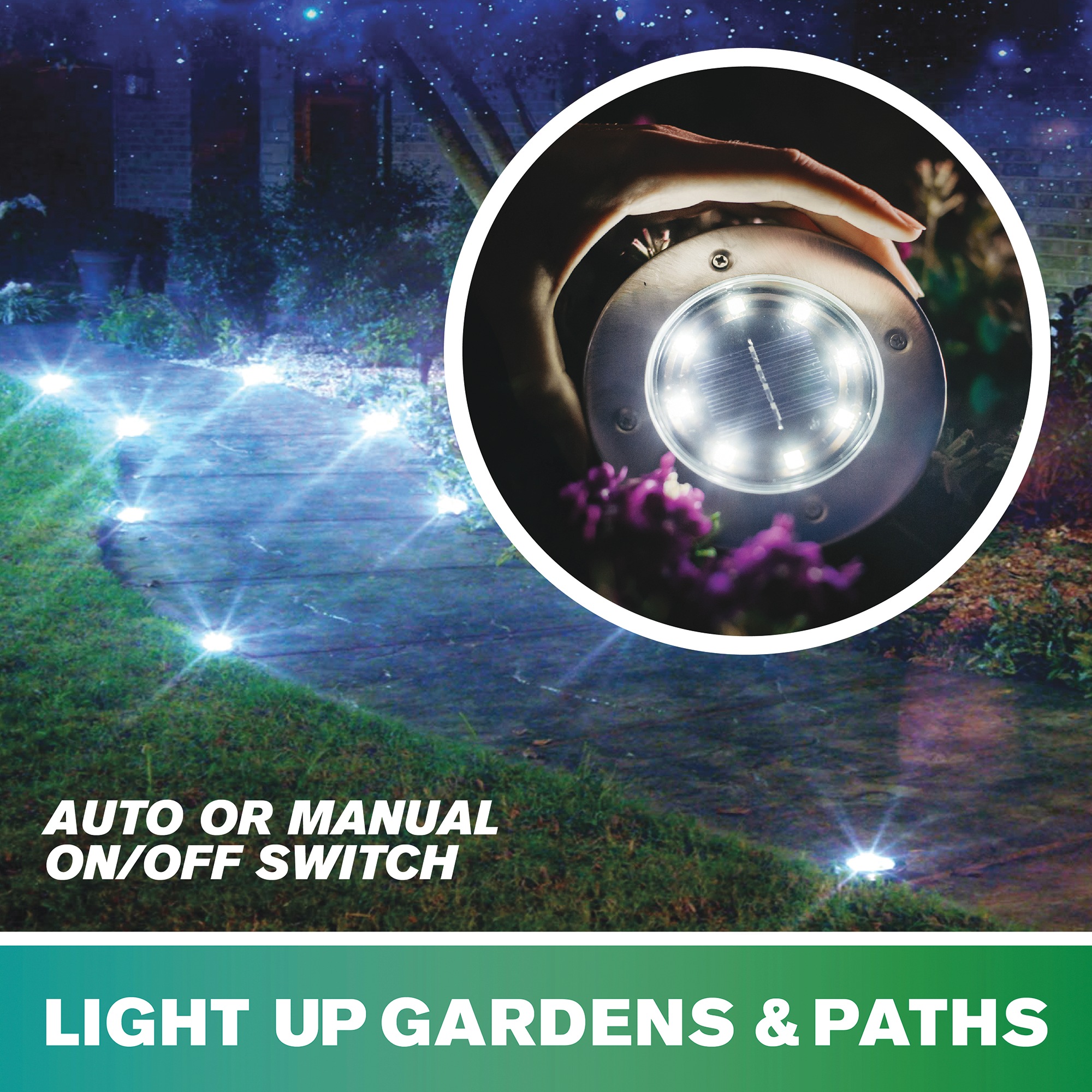 Bell+Howell Disk Lights Deluxe 4-Pack 9 Bell+Howell Disk Lights Deluxe 4-Pack