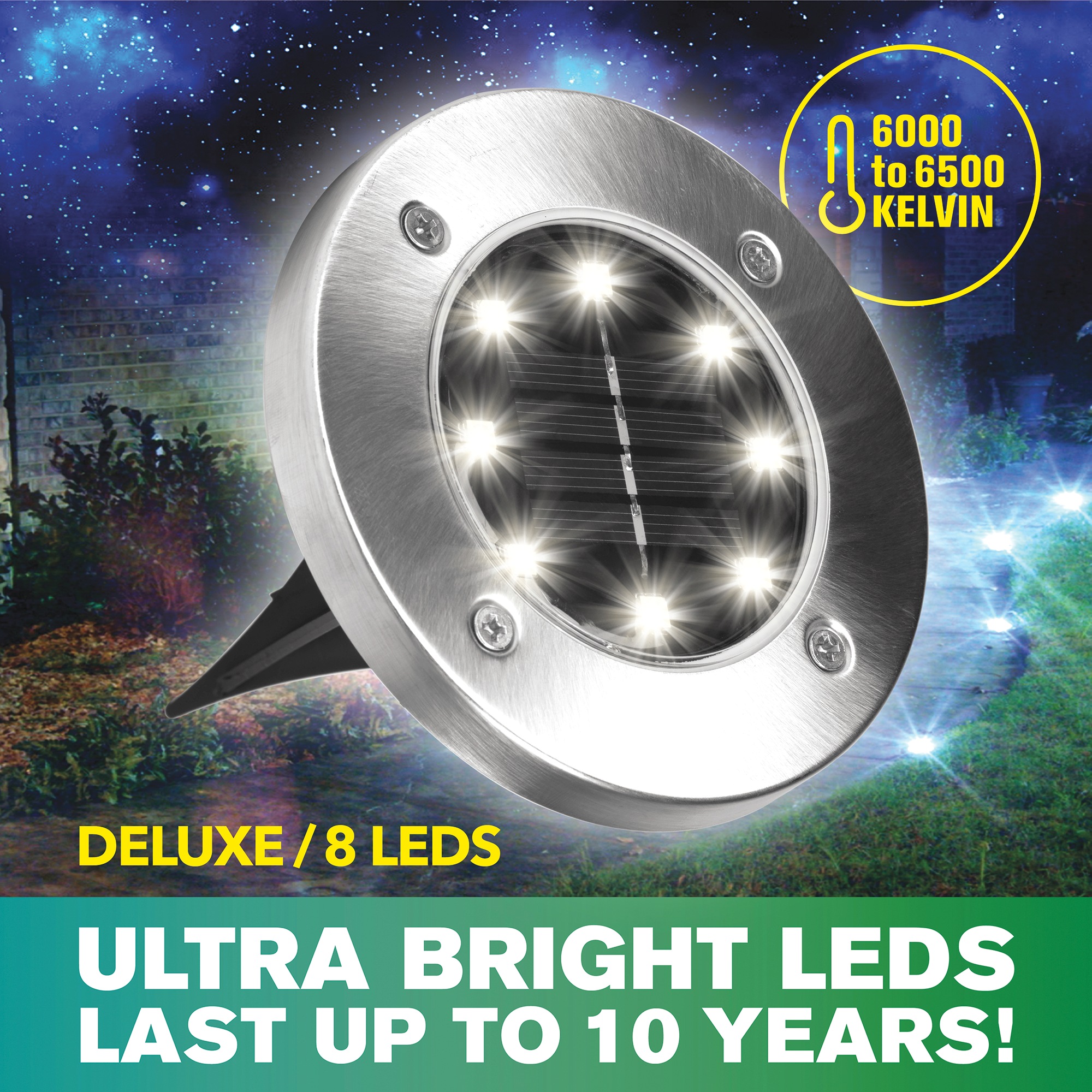 Bell+Howell Disk Lights Deluxe 4-Pack 3 Bell+Howell Disk Lights Deluxe 4-Pack