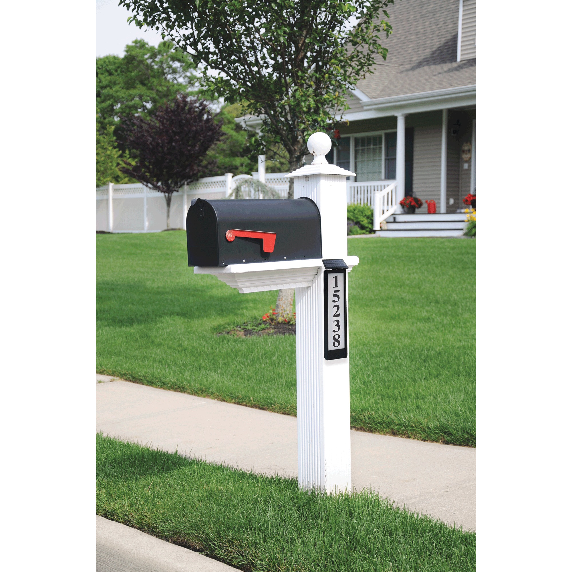 SensorBrite® Solar Powered Address Light