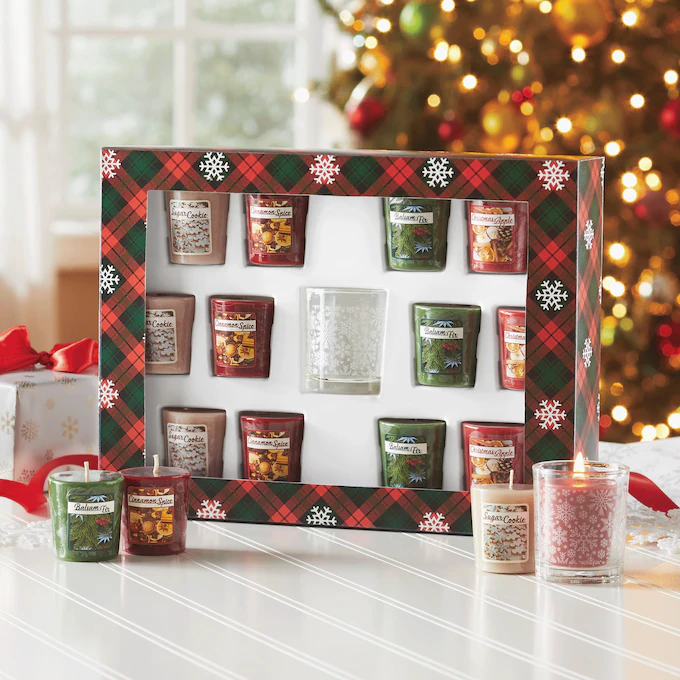 13-Piece Home for Holidays Votive Set