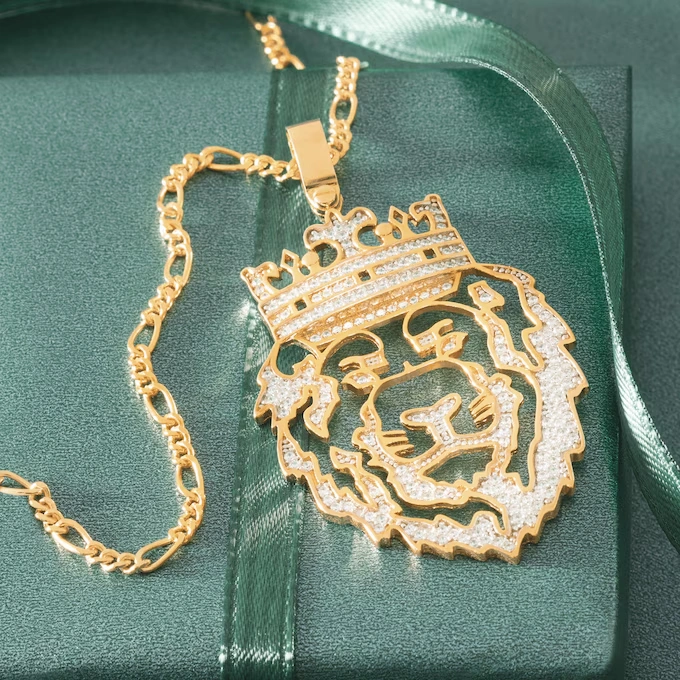Lion King Crystal Pendant