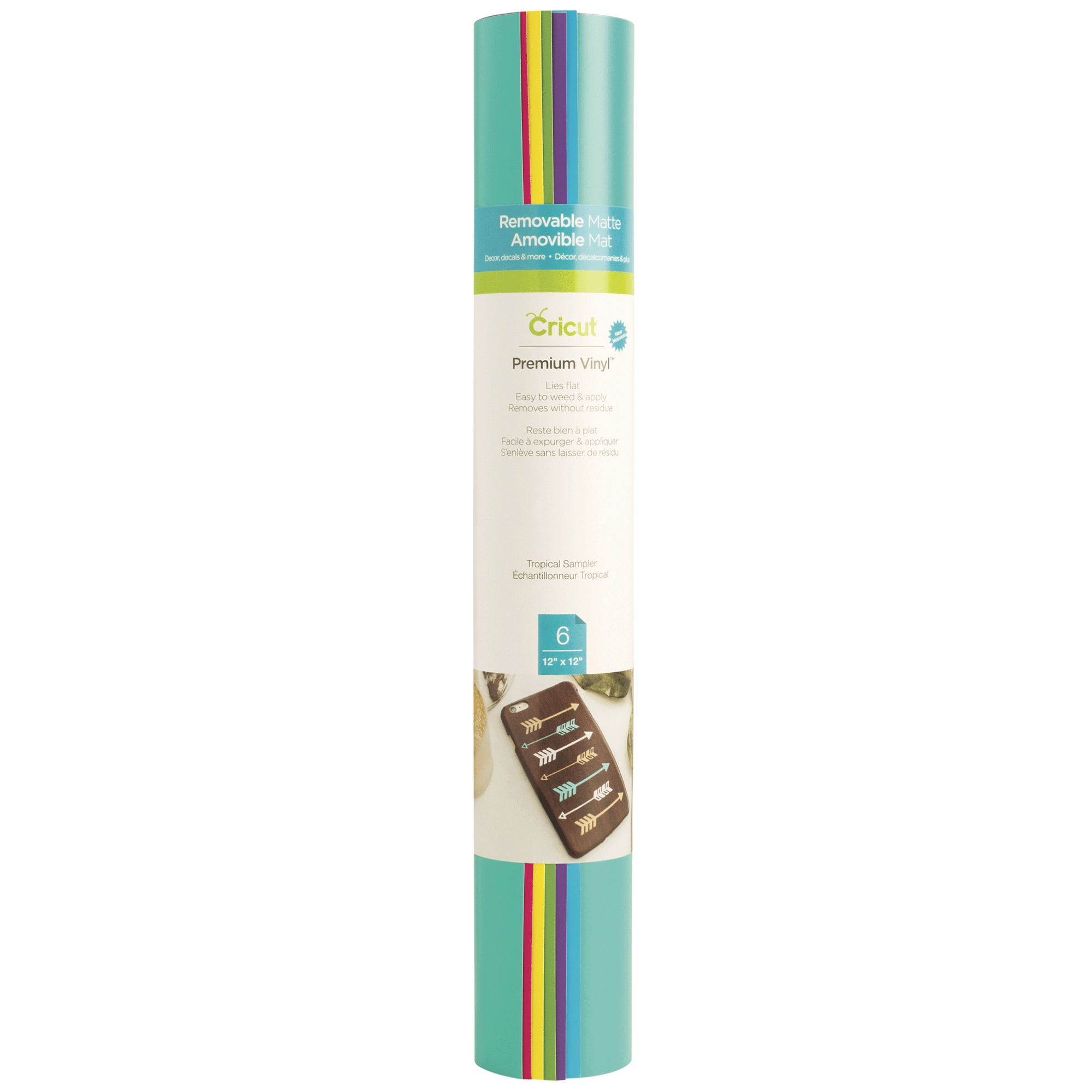 6-Pack Cricut® Removable Vinyl Sampler 7 6-Pack Cricut® Removable Vinyl Sampler