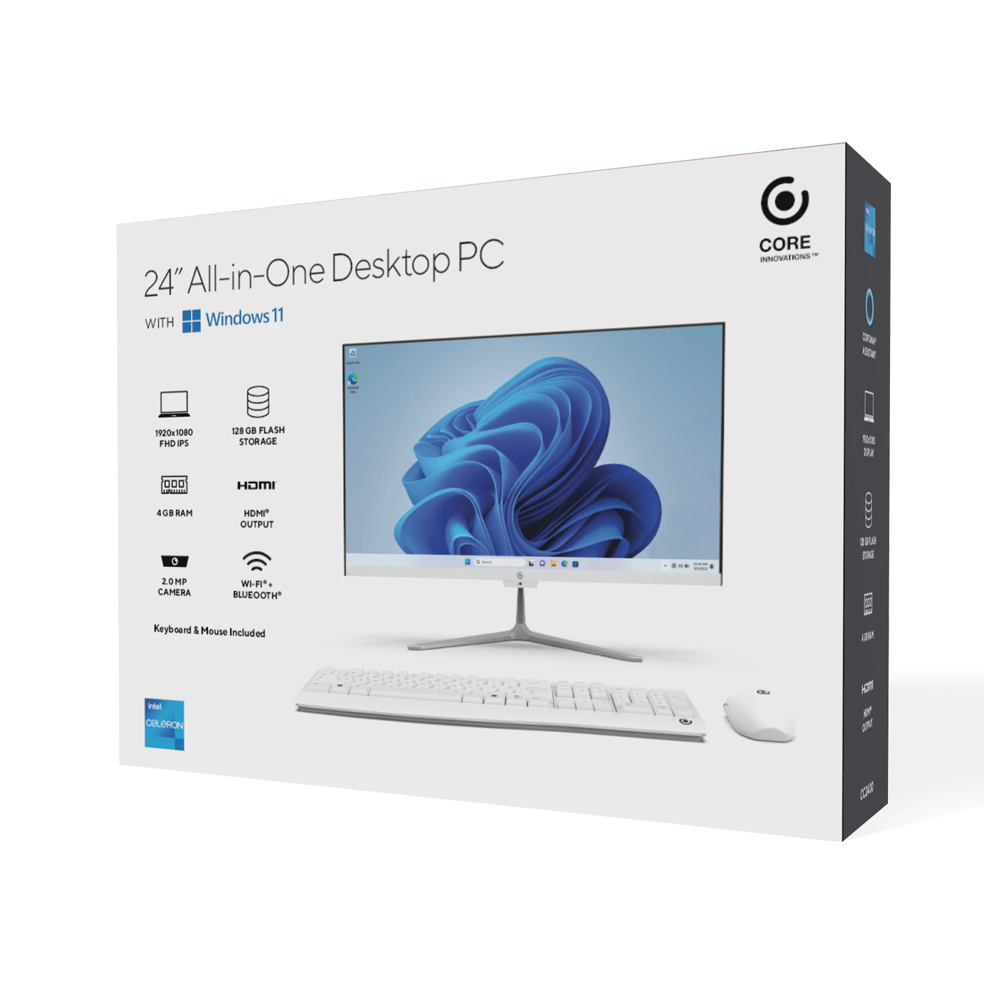Core Innovations 24" All-In-One Desktop PC