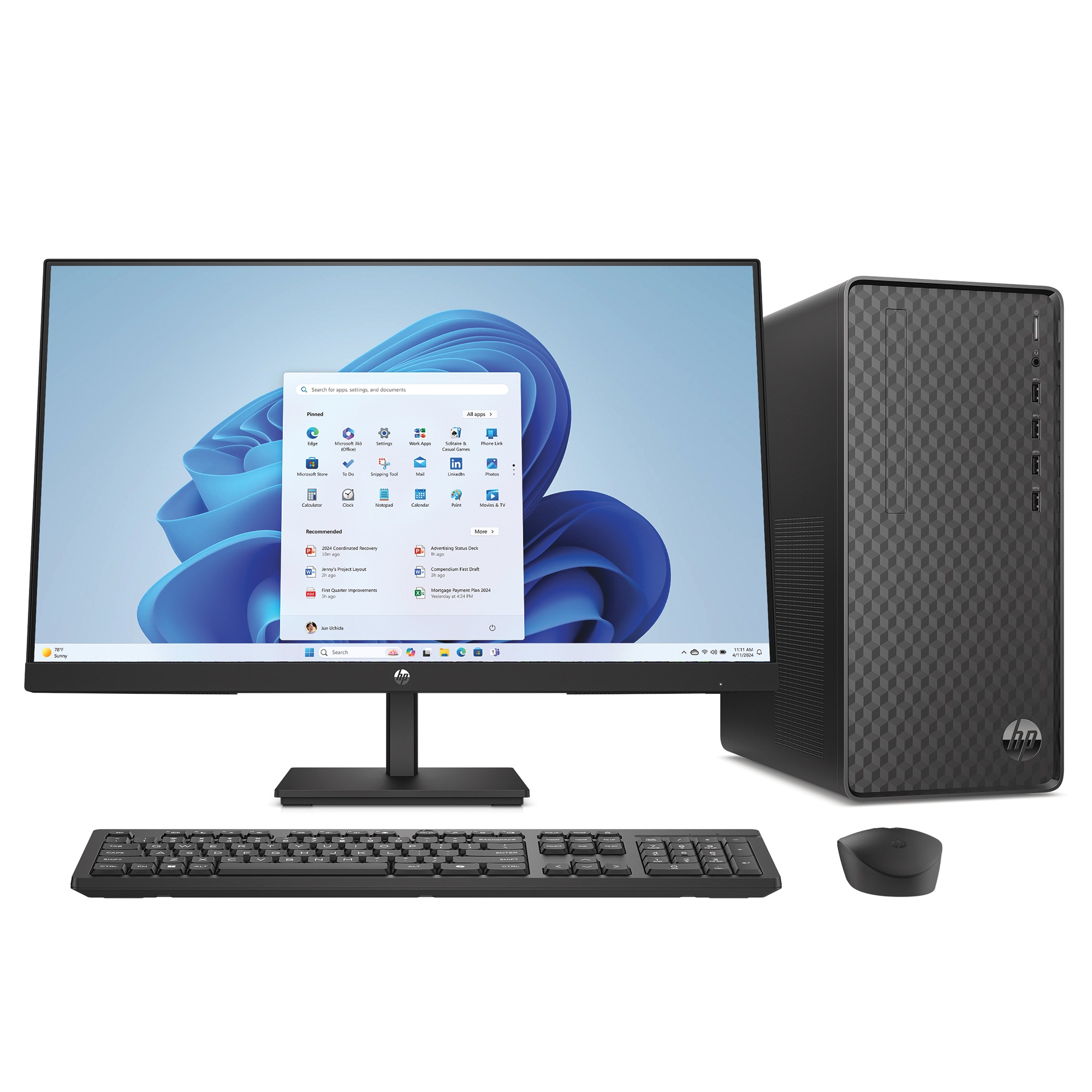 HP Hybrid Gaming Desktop & Monitor Bundle 1 HP Hybrid Gaming Desktop & Monitor Bundle