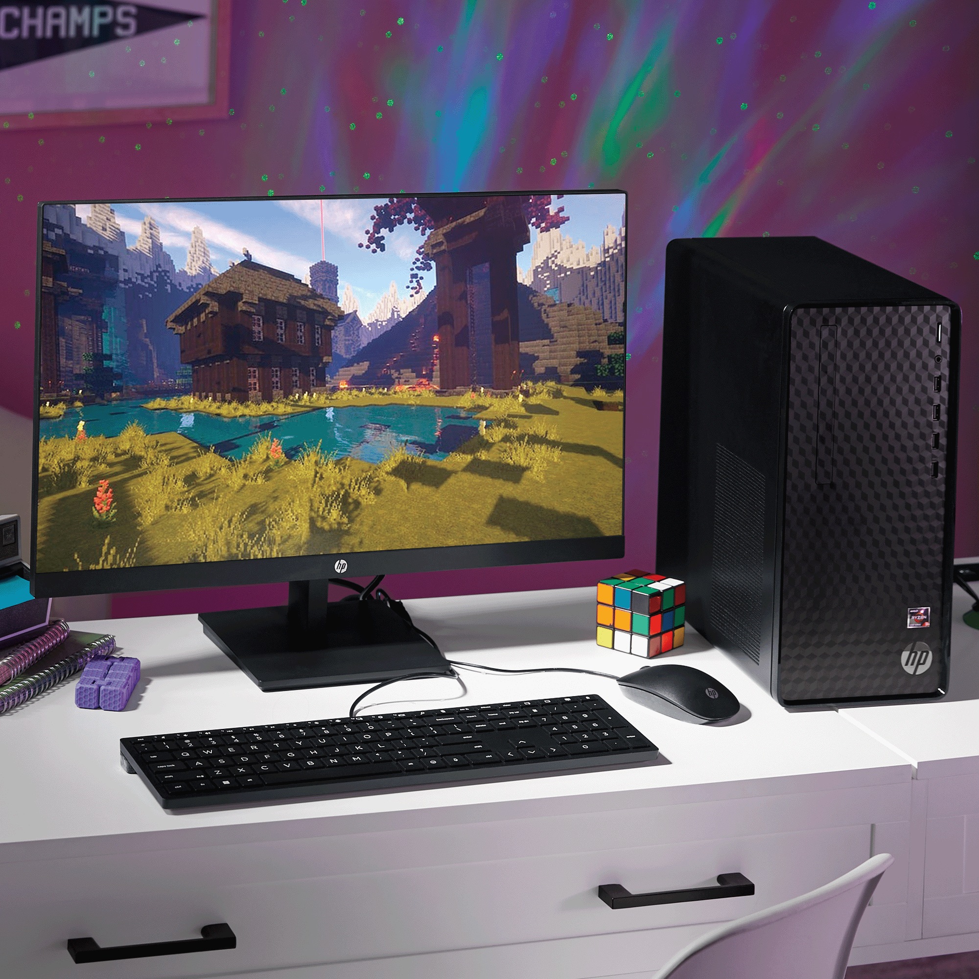 HP Hybrid Gaming Desktop & Monitor Bundle 2 HP Hybrid Gaming Desktop & Monitor Bundle