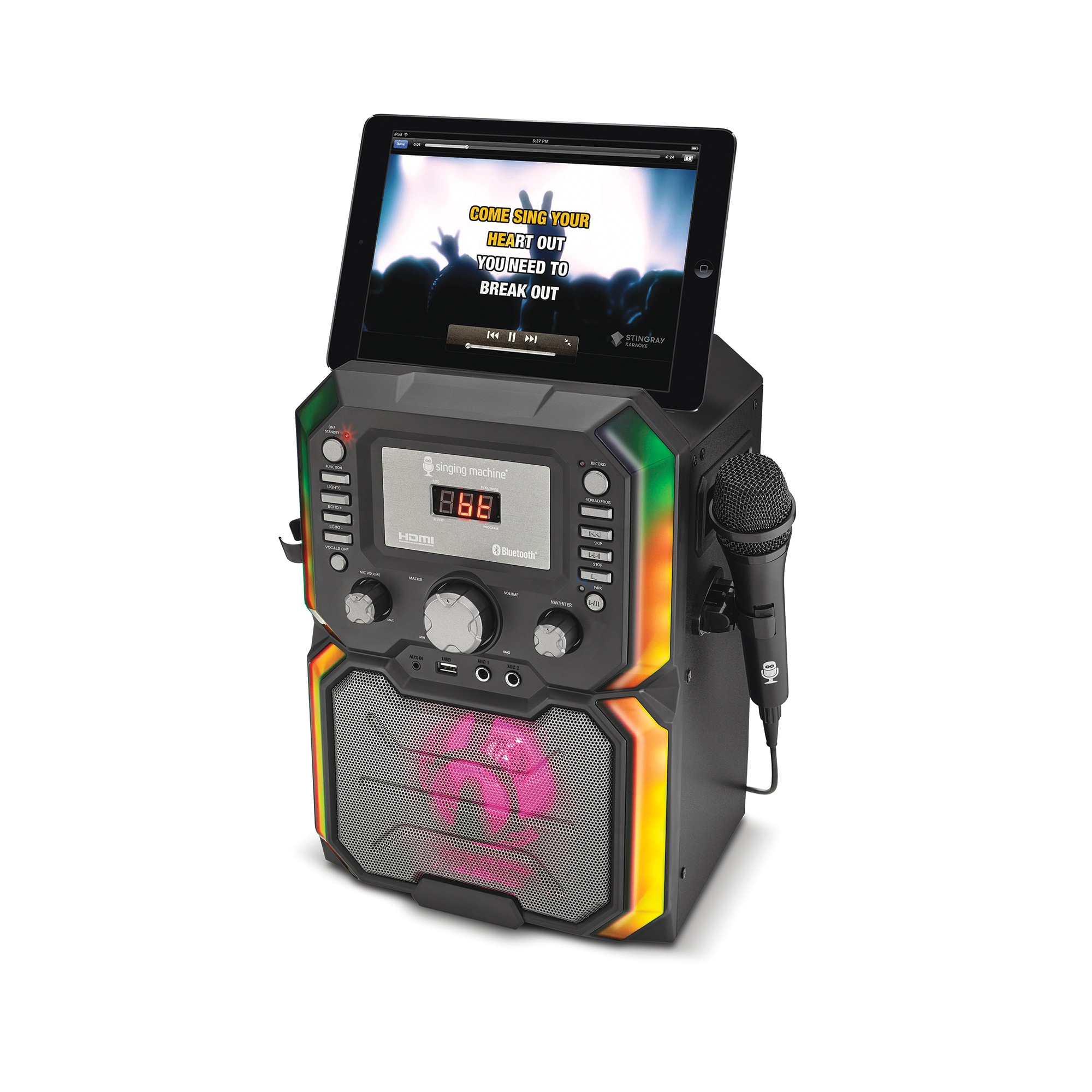 Singing Machine Video-Casting Karaoke System
