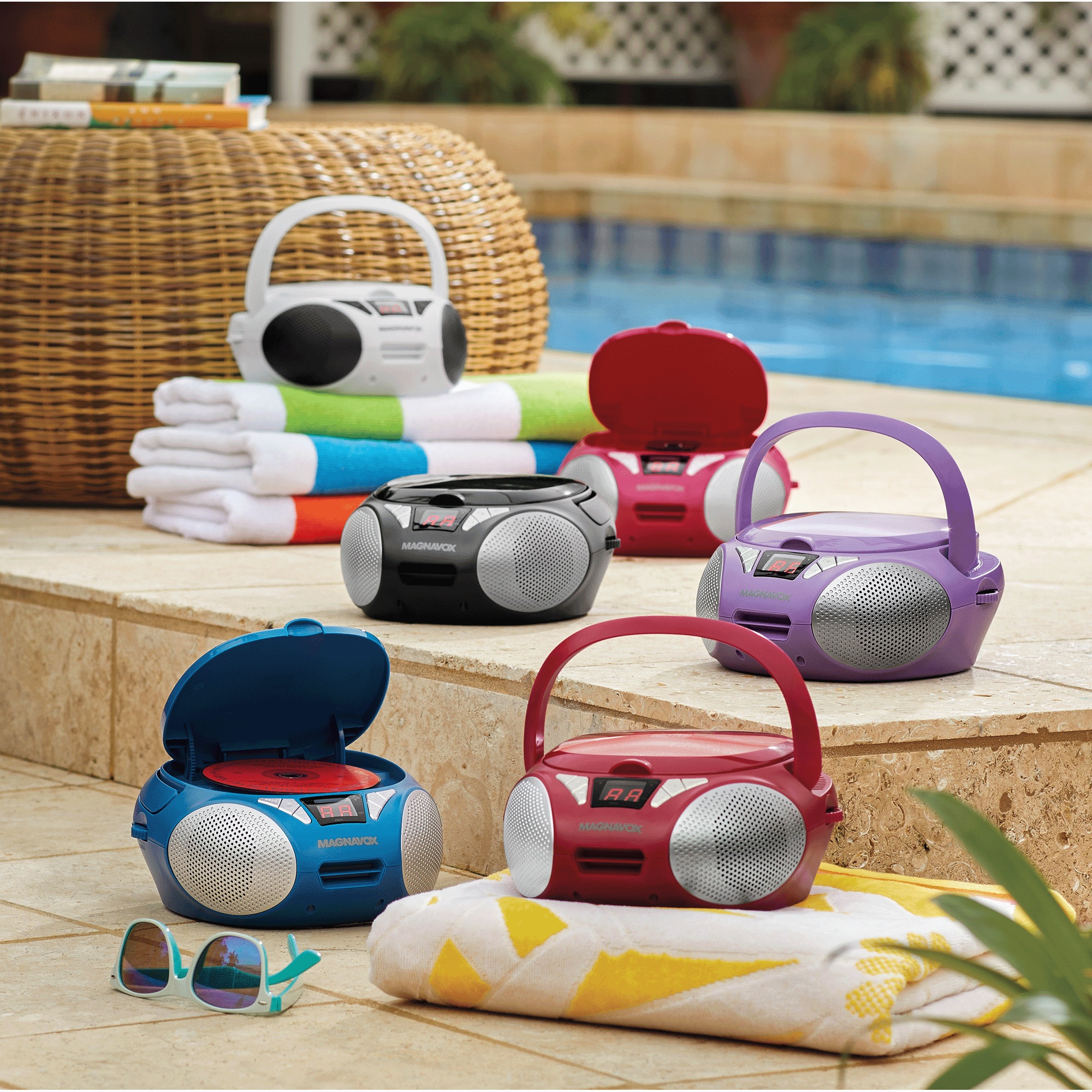 Magnavox Portable CD Boom Box
