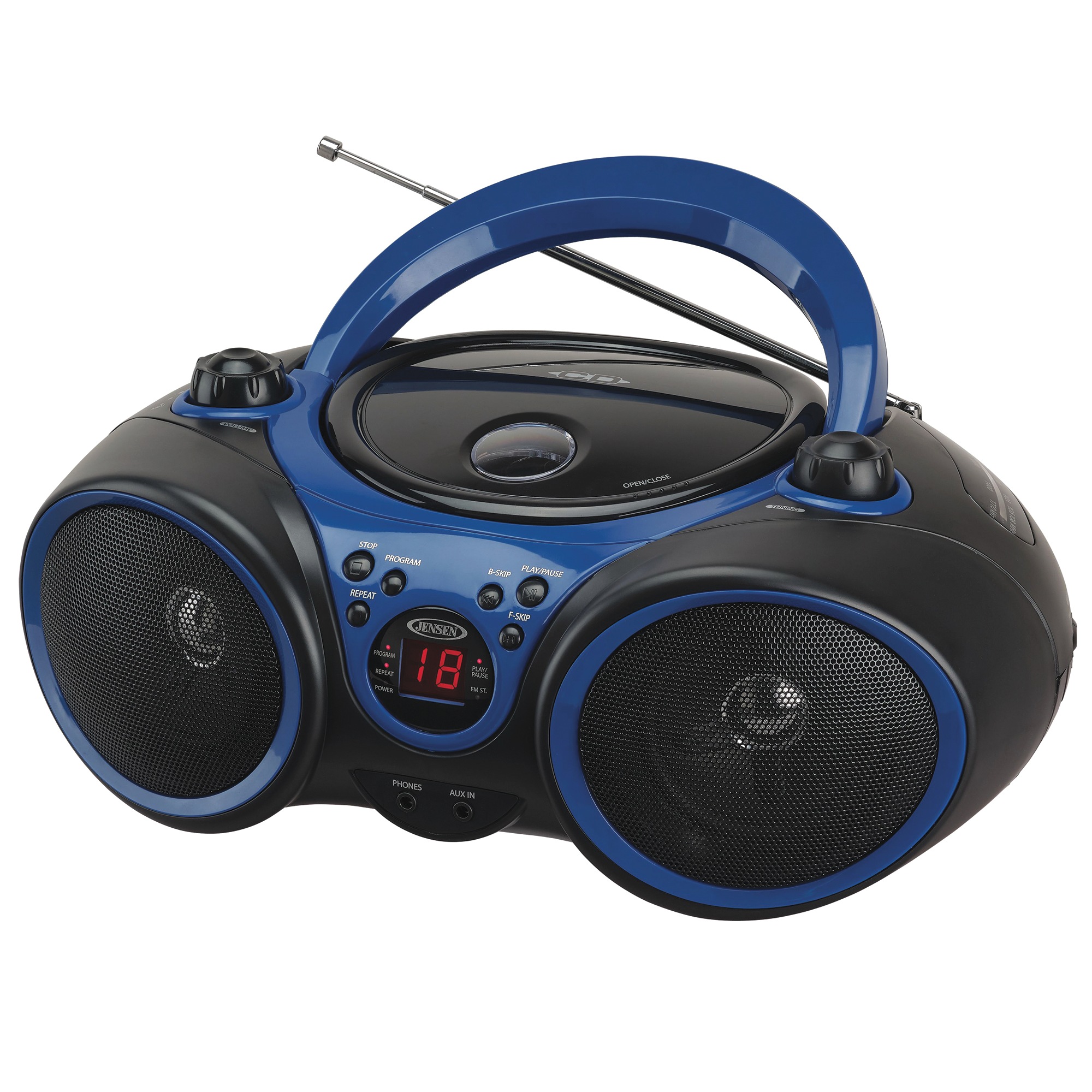 JENSEN Portable Stereo with CD Player & AM/FM Radio