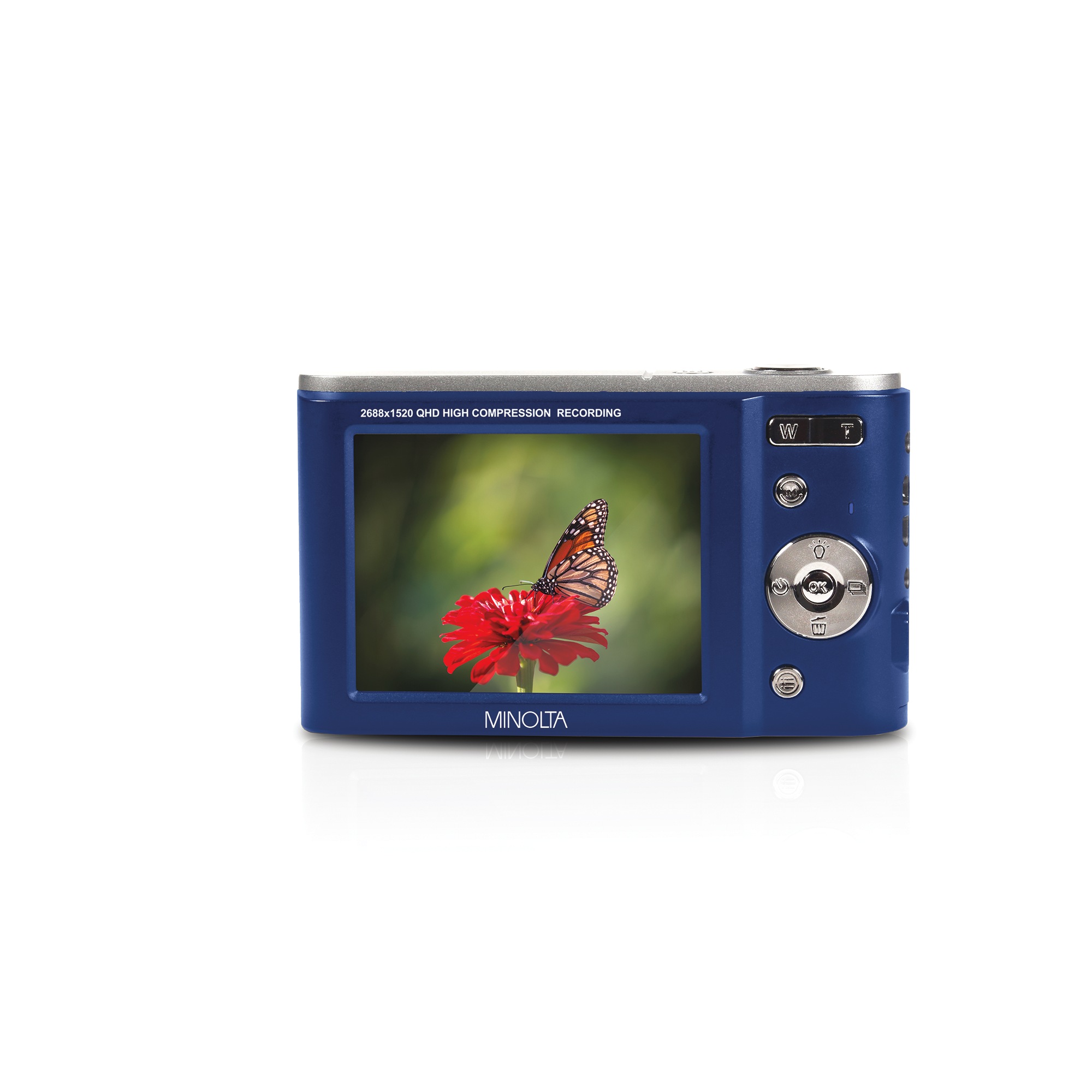 Minolta 44 MP Digital Camera with 2.7K Quad-HD Video