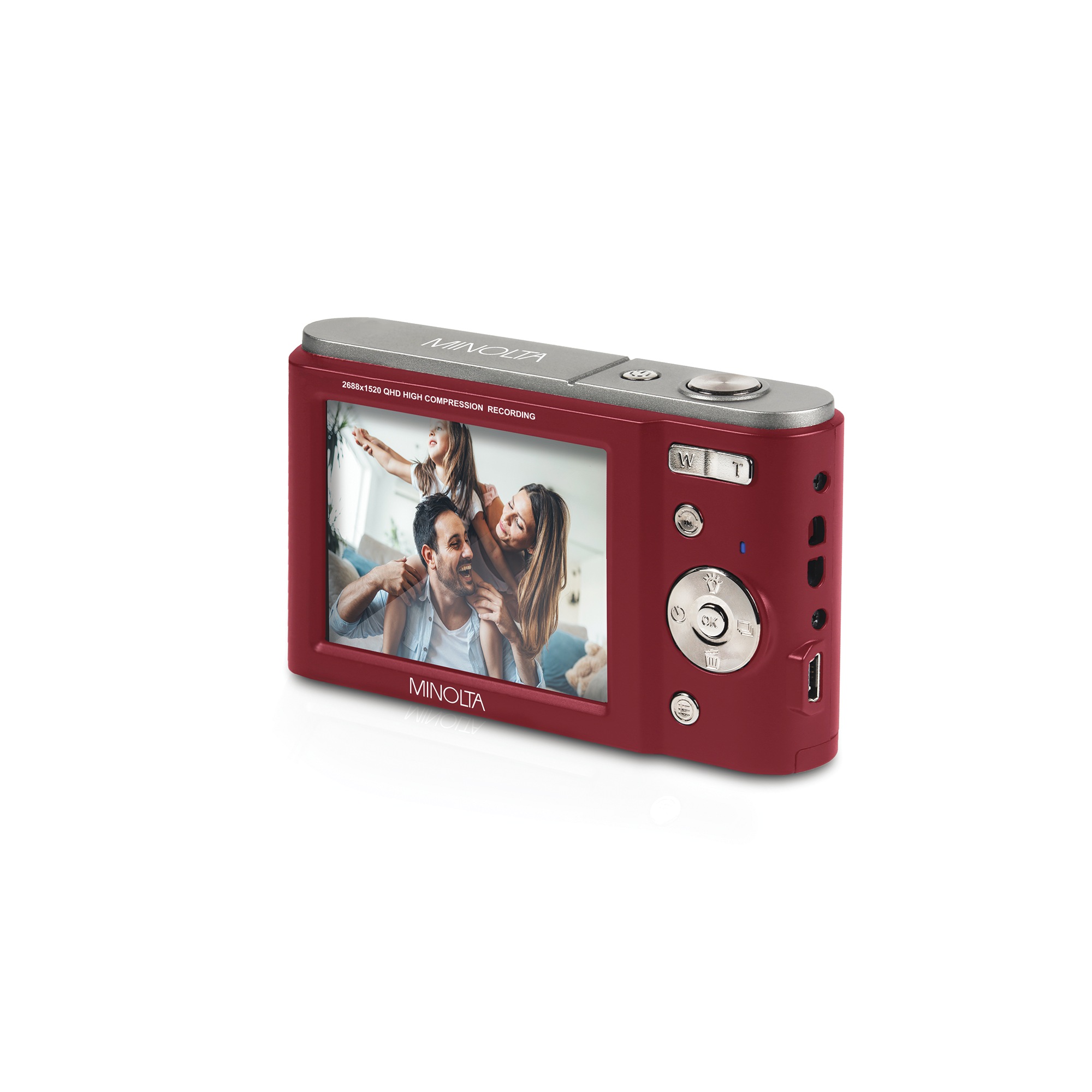 Minolta 44 MP Digital Camera with 2.7K Quad-HD Video