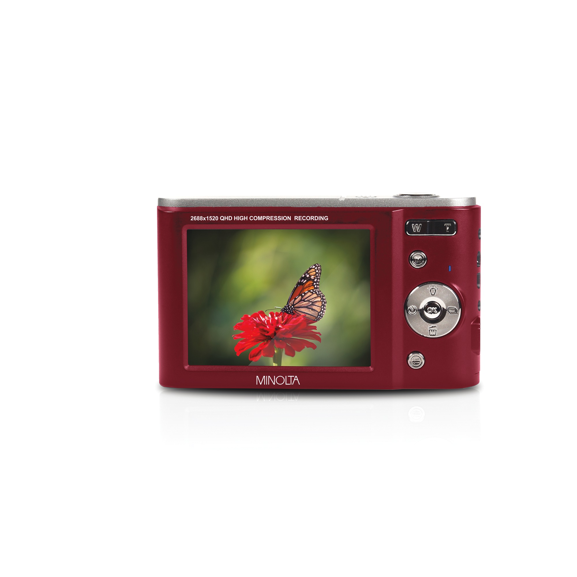 Minolta 44 MP Digital Camera with 2.7K Quad-HD Video