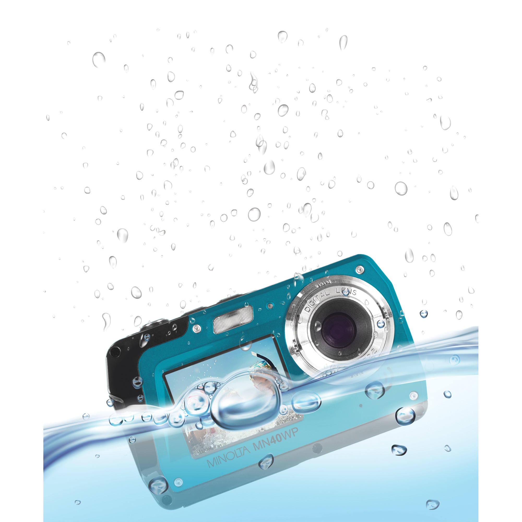 Minolta Dual-Screen Waterproof Digital Camera