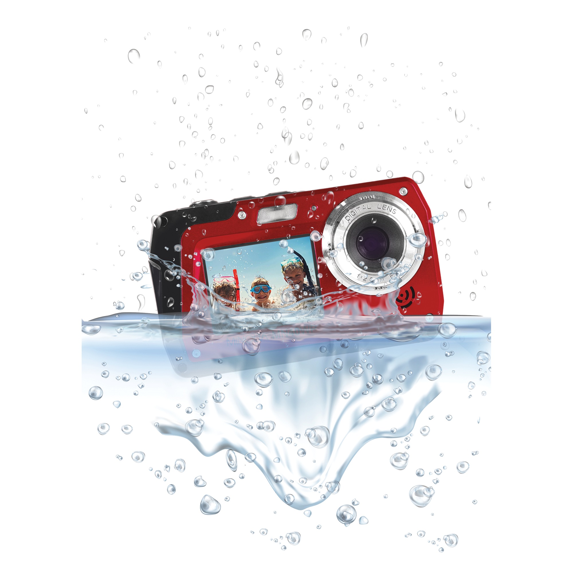 Minolta Dual-Screen Waterproof Digital Camera