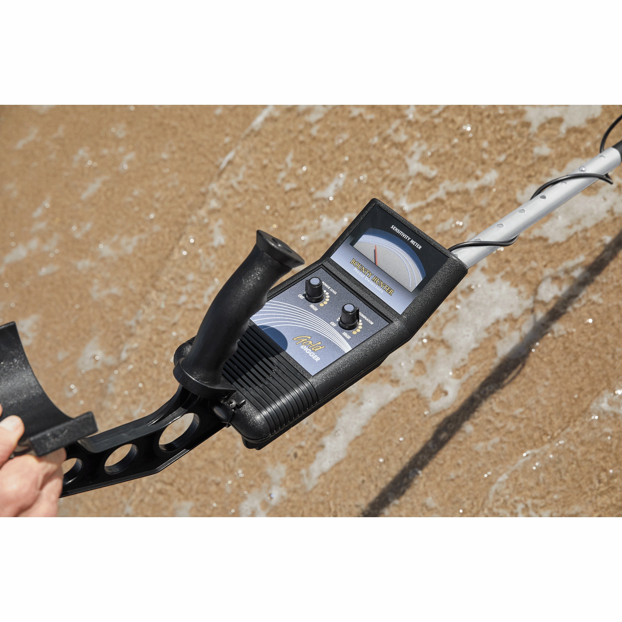 First Texas Bounty Hunter 'Gold Digger' Metal Detector with Headphones 2 First Texas Bounty Hunter 'Gold Digger' Metal Detector with Headphones
