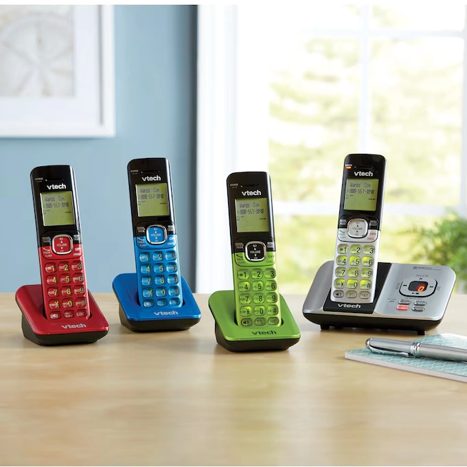 V-Tech 4-Handset Answering System with Caller