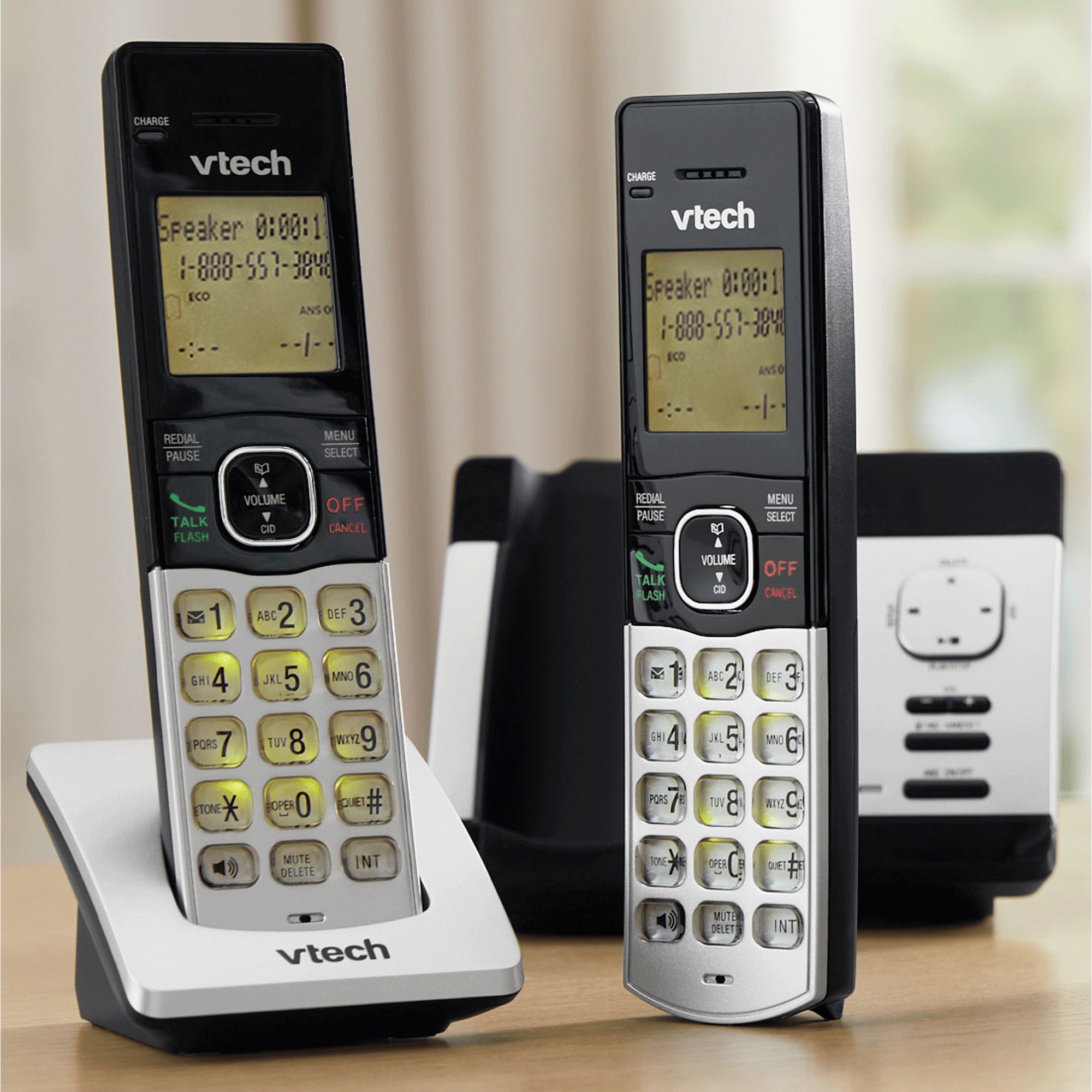 VTech 2-Handset Cordless Answering System 3 VTech 2-Handset Cordless Answering System