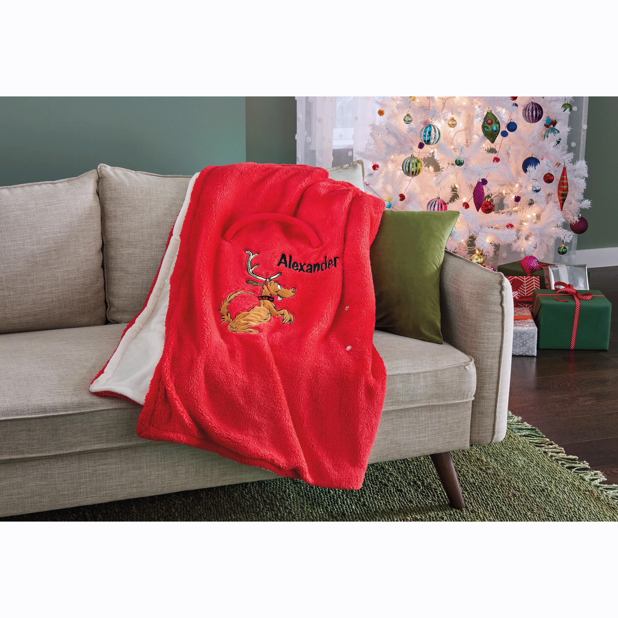 Grinch Throw 2 Grinch Throw