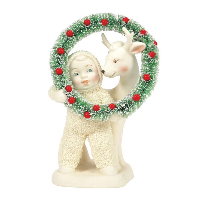 Meet In The Middle Snowbabies Figurine