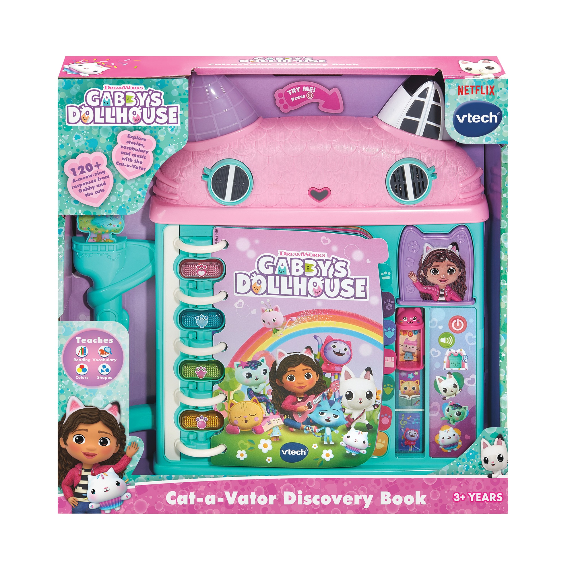Gabby’s Dollhouse Cat-a-Vator Discovery Book 1 Gabby’s Dollhouse Cat-a-Vator Discovery Book