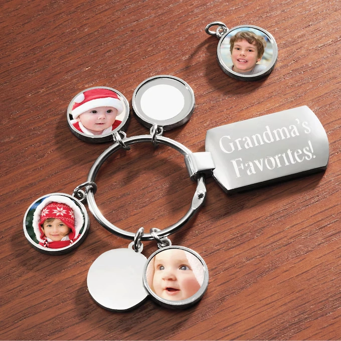 Photo Holder Keychain