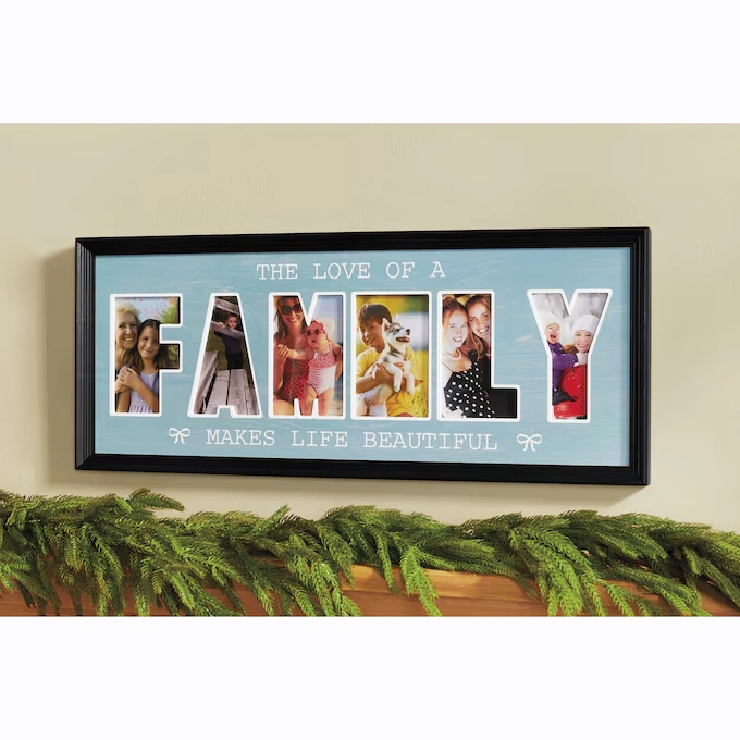 Family Cutout Picture Frame