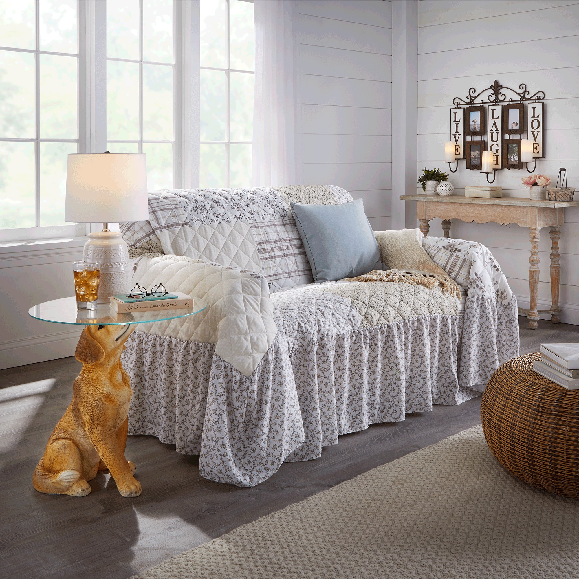 Live-Laugh-Love Sconces & Frames