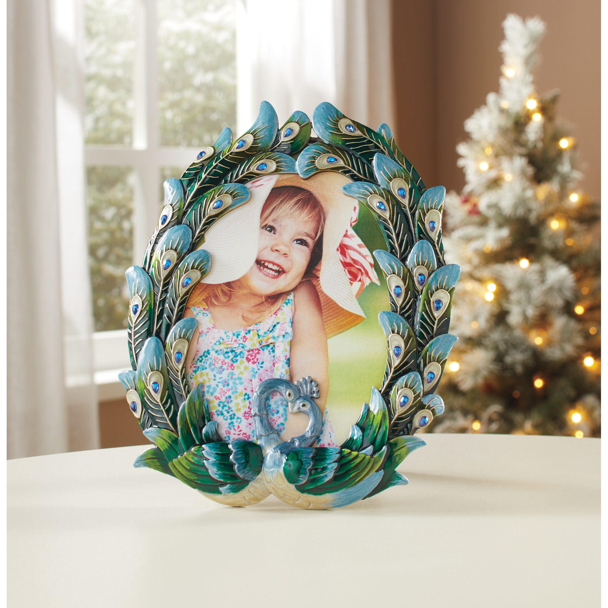 Peacock Picture Frame