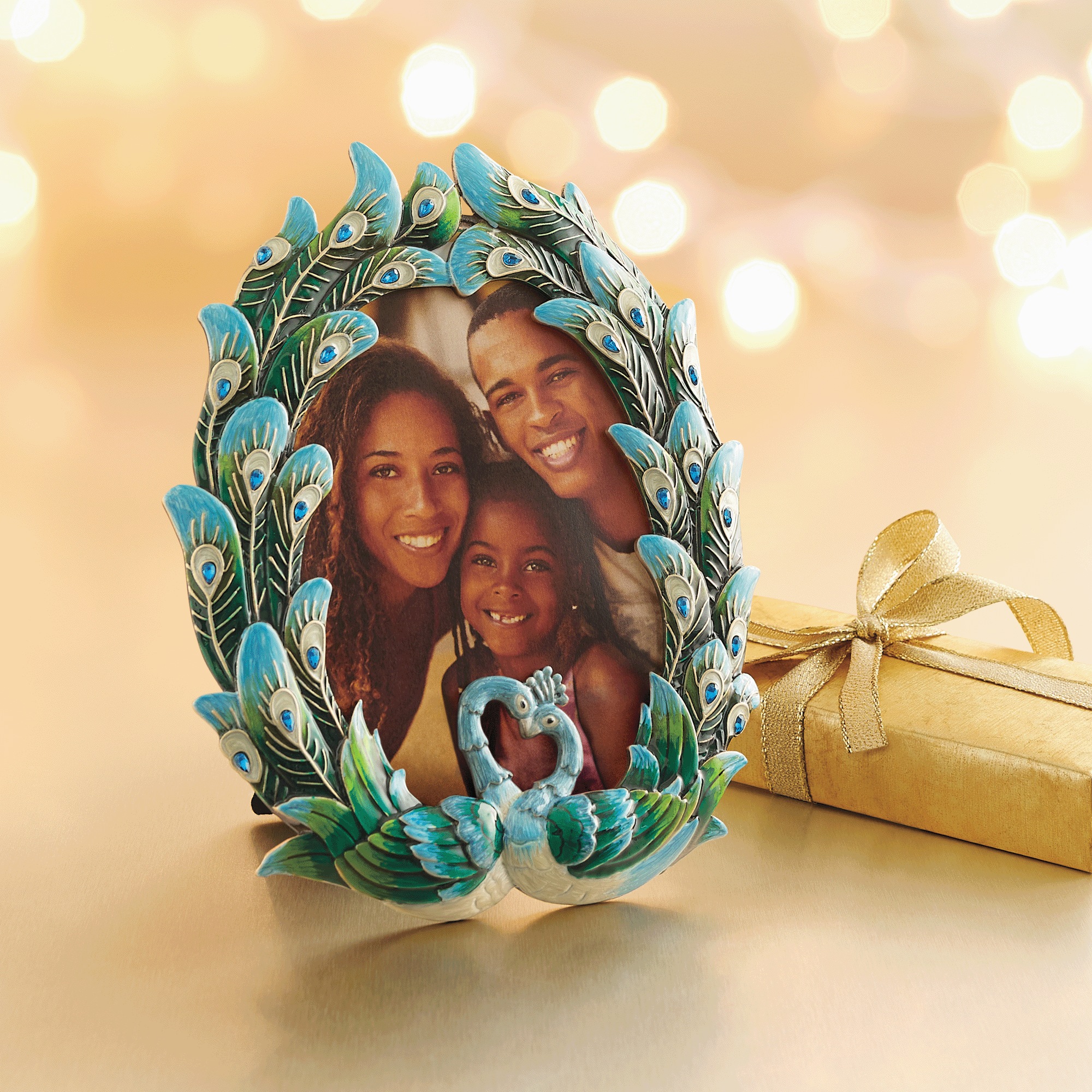 Peacock Picture Frame