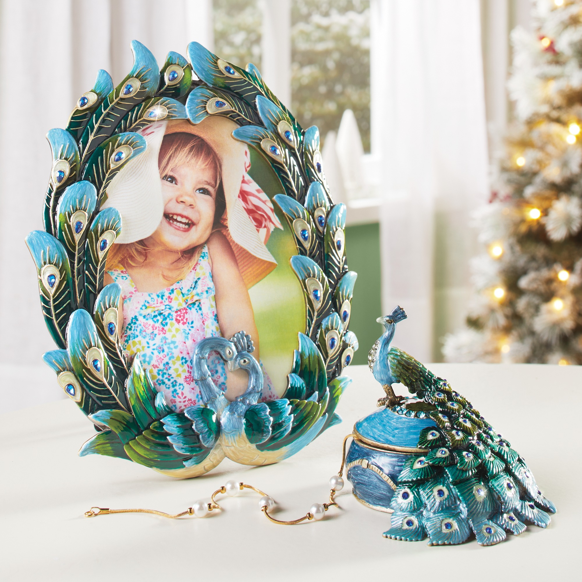 Peacock Picture Frame 3 Peacock Picture Frame