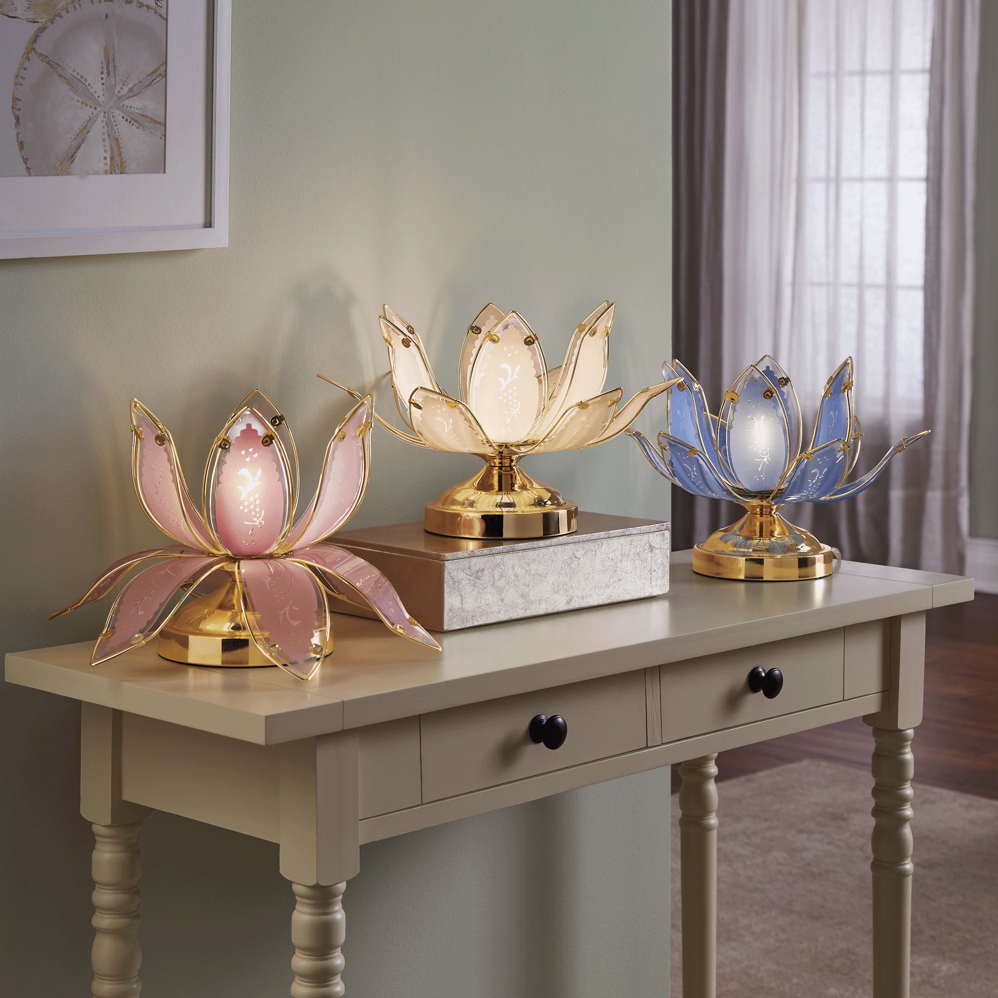 Lotus Touch Lamp