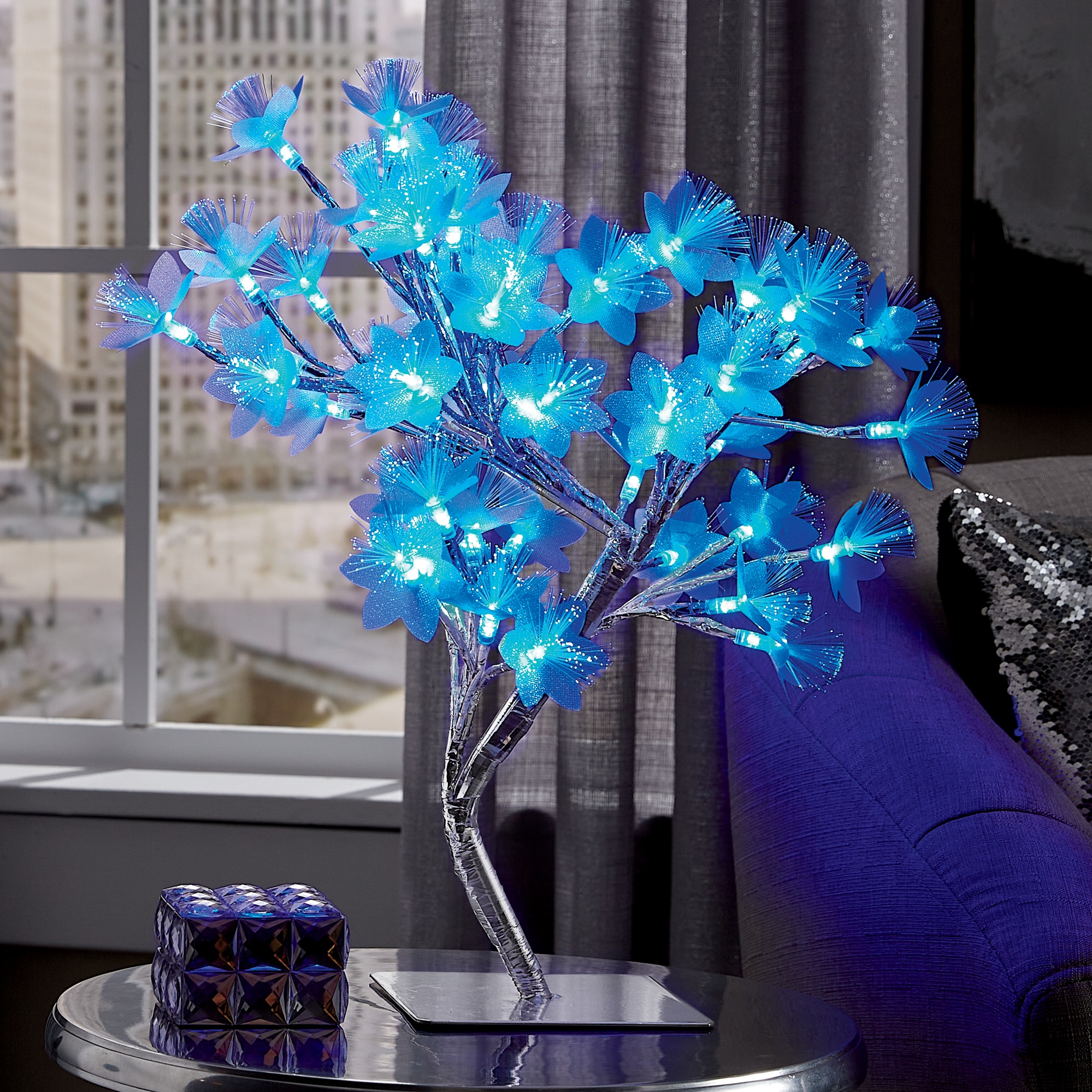 Color Changing Lit Tree