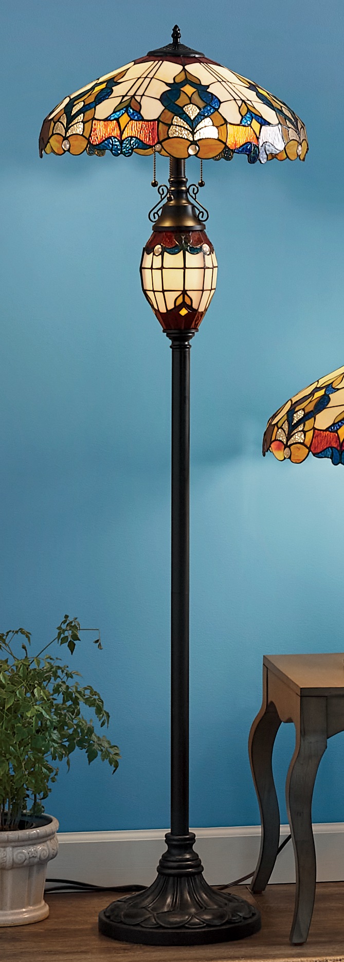 Wicklow Stained Glass Lamps